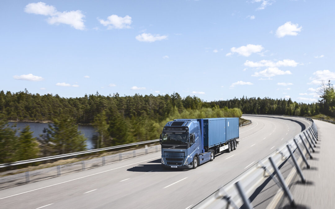 Volvo Trucks toont nieuwe emissievrije truck met brandstofcellen op waterstof