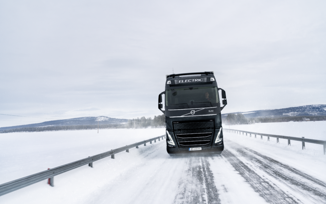 Kaunis Iron test fossielvrij ertstransport met elektrische Volvo-trucks van 74 ton