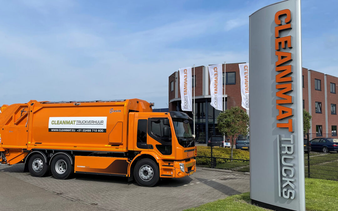 Allereerste Volvo FE Electric voor Clean Mat Truckverhuur