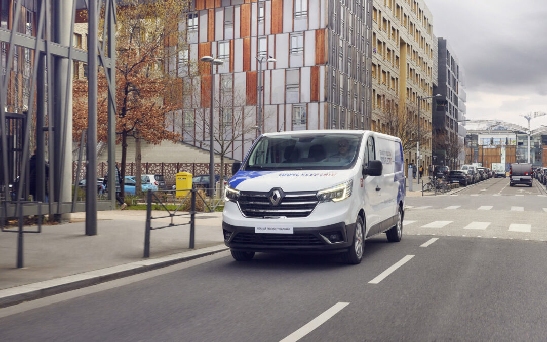 De Renault Trucks E-Tech Trafic, de nieuwste aanwinst in het 100% elektrische aanbod van de fabrikant